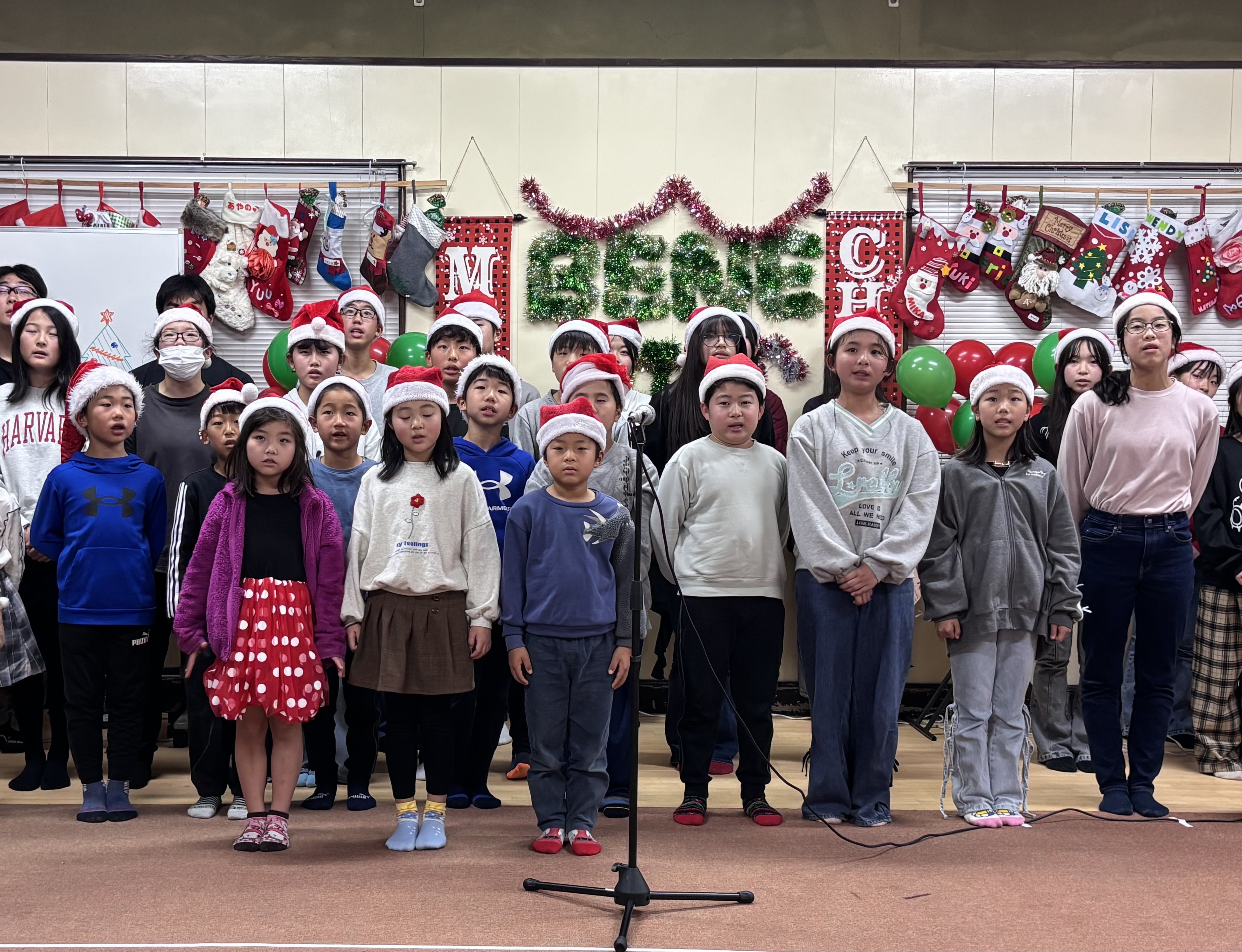 筑前町の英語教室 ベネイングリッシュセンター クリスマスイベント